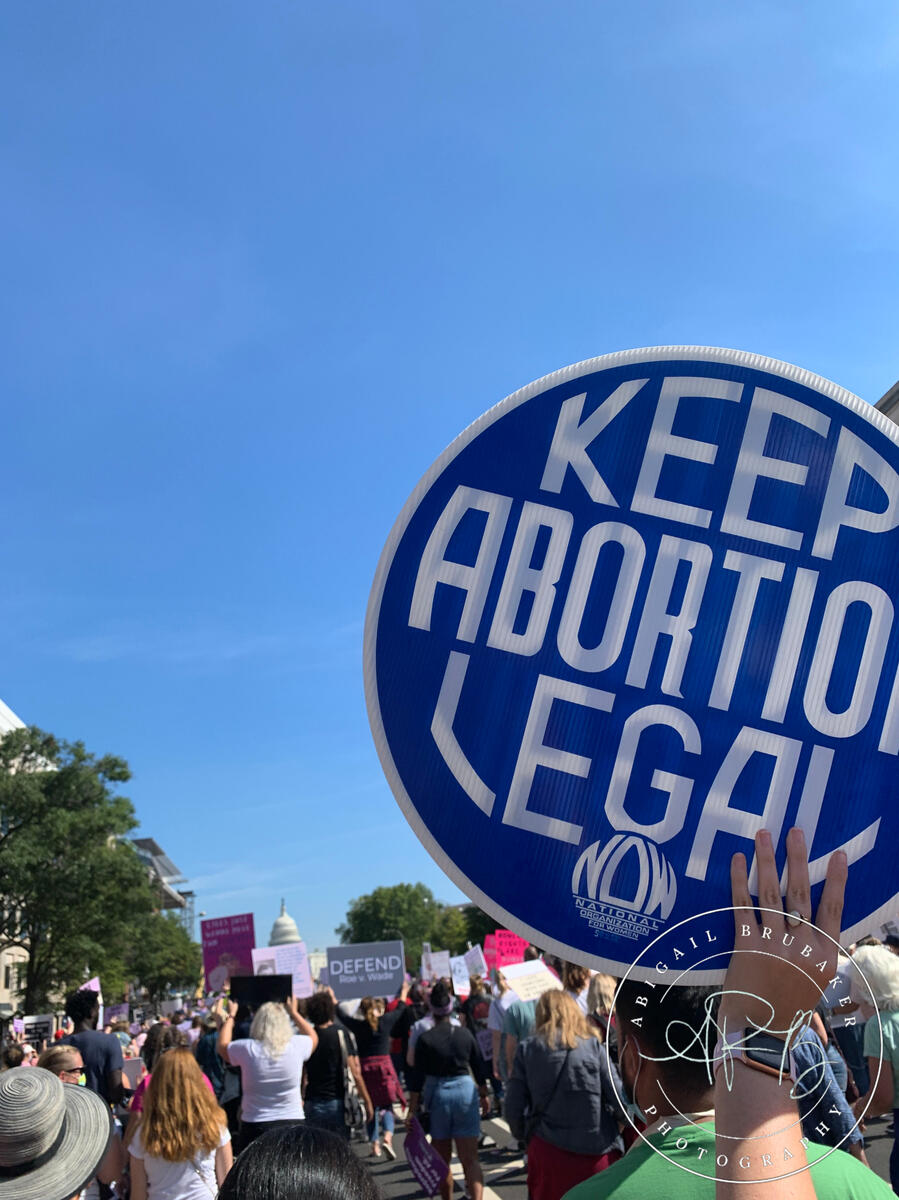 Keep Abortion Legal Sign