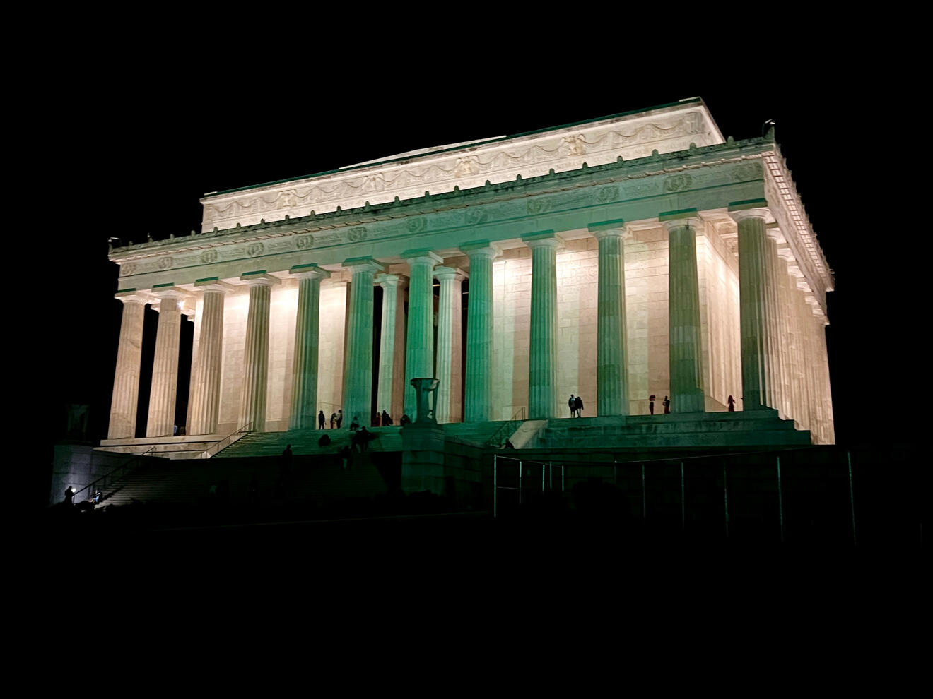 Lincoln Memorial At Night