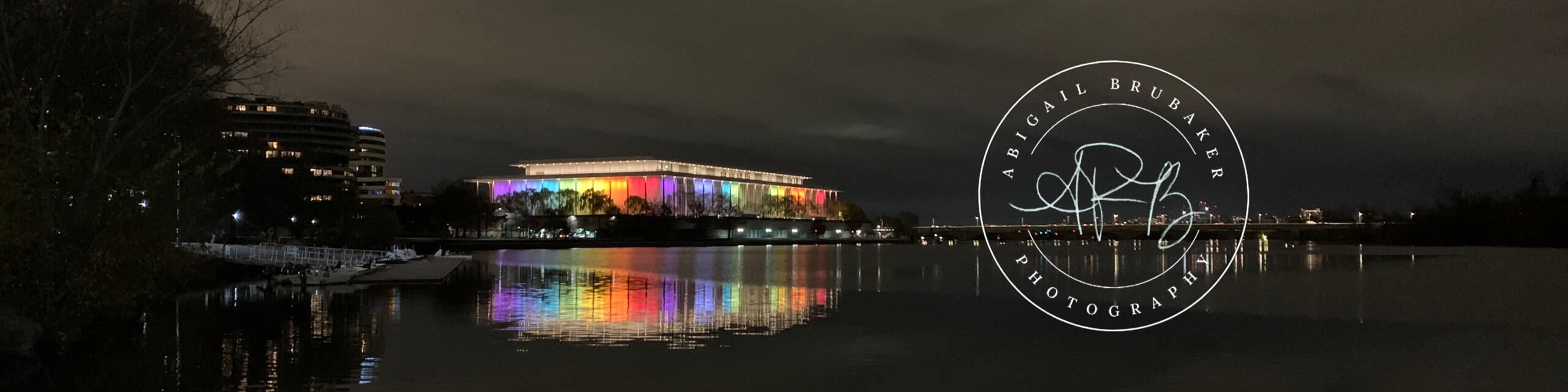 The Kennedy Center At Night