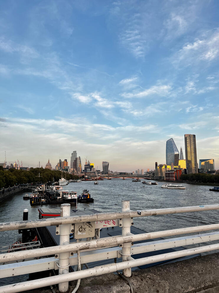 View From Waterloo Bridge