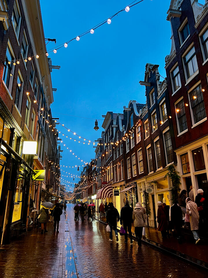 Amsterdam At Christmas
