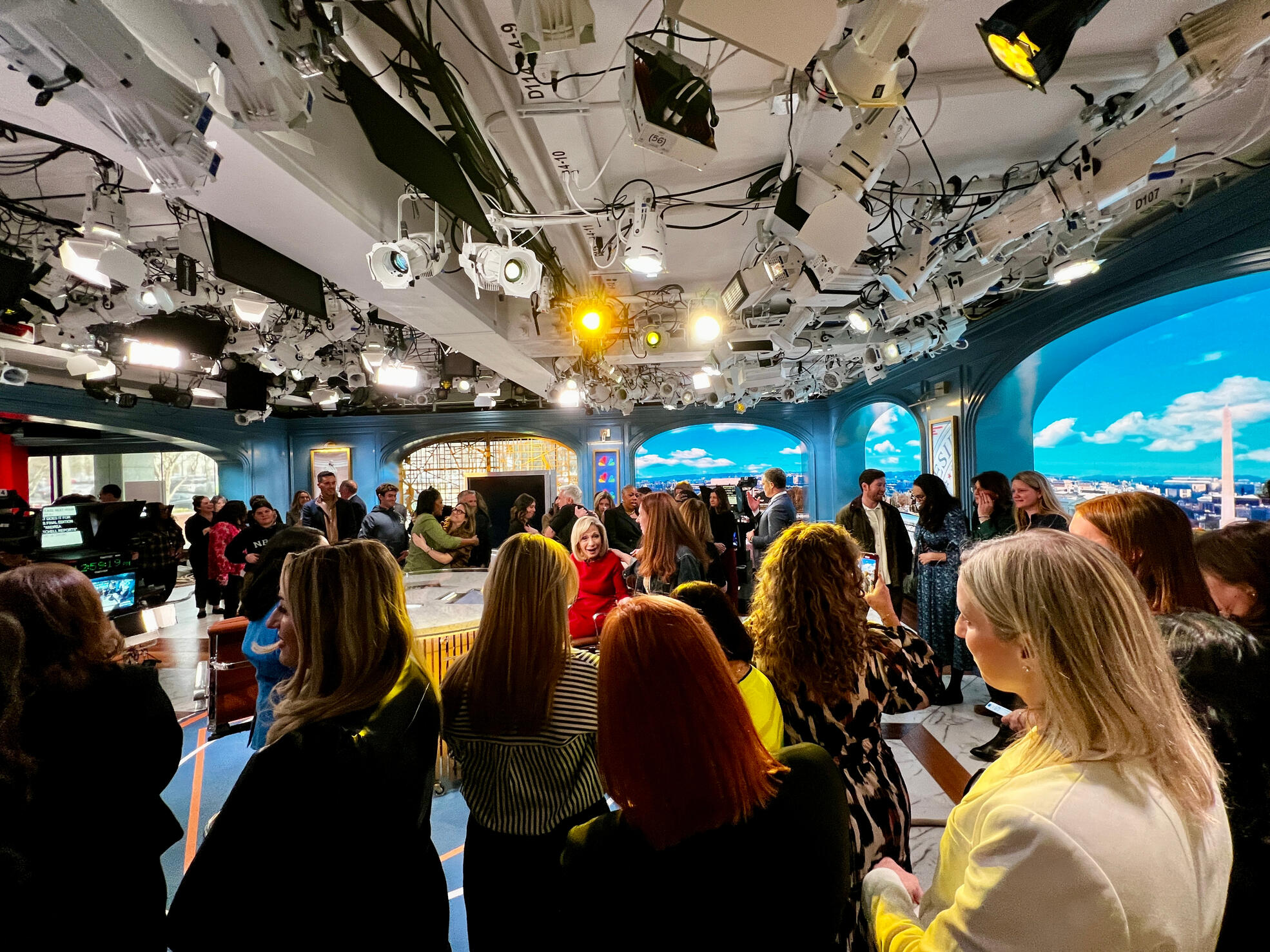 Andrea Mitchell's Last Show Surprise