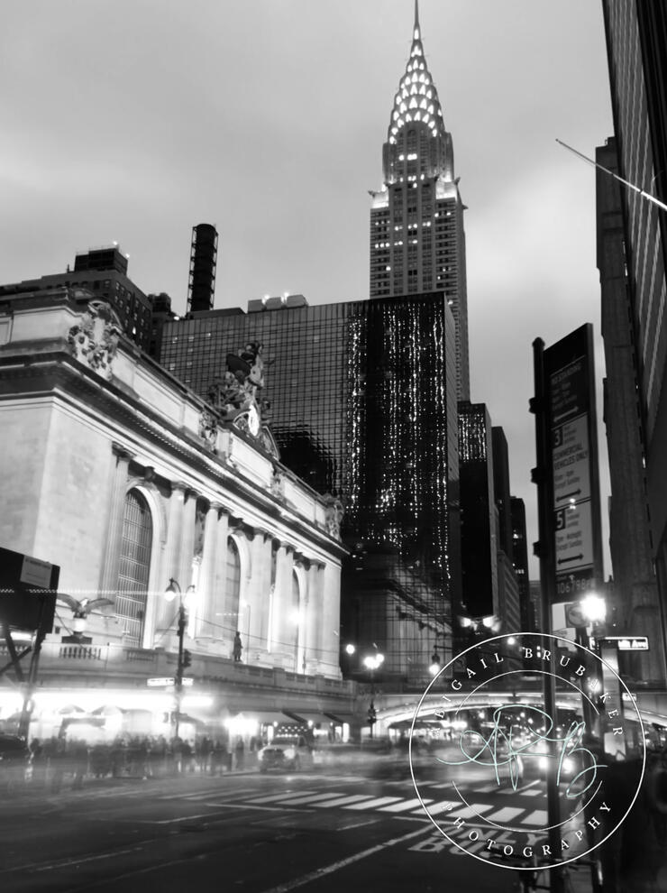 Chrysler Building Overlooking Grand Central