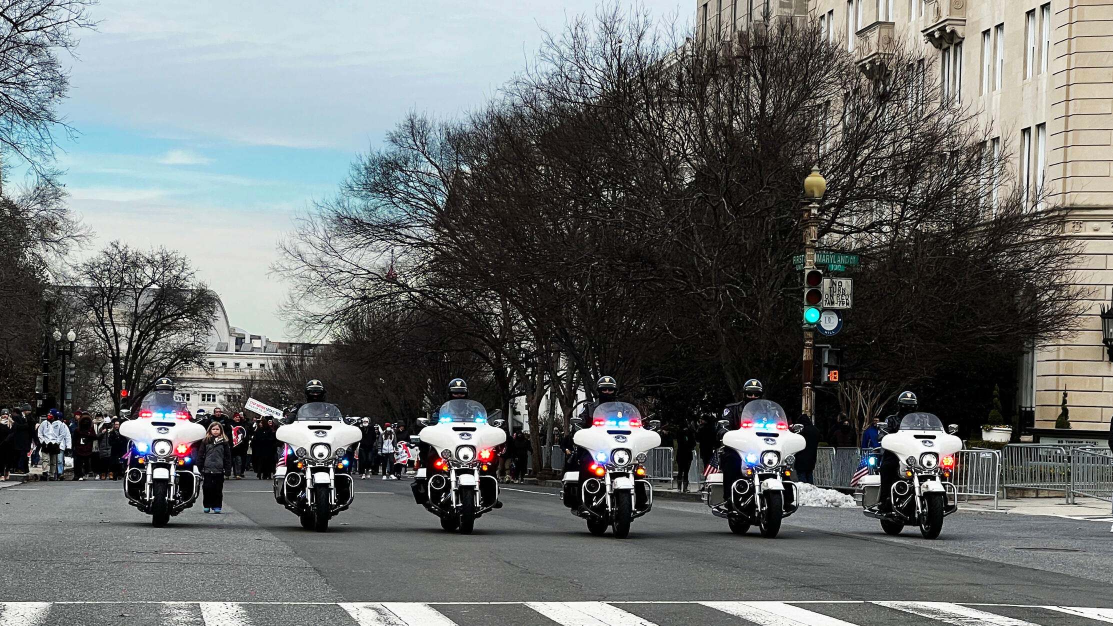 Front Of The Parade