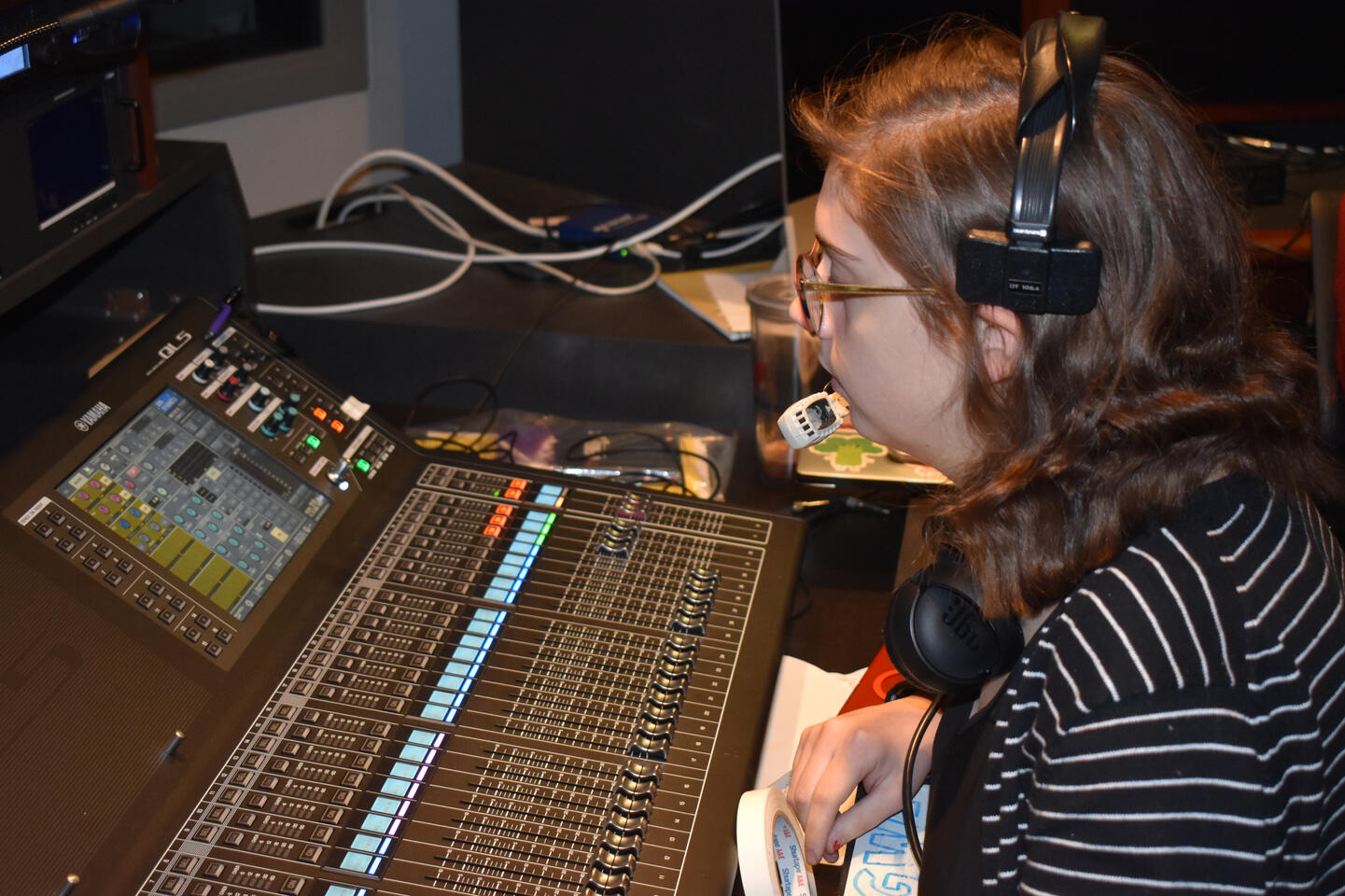 At The Audio Board